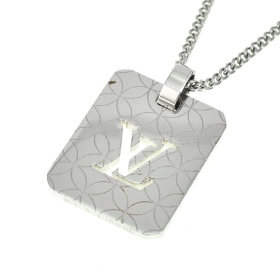 ルイ・ヴィトン LOUIS VUITTON M65452 パンダンティフ シャンゼリゼ ネックレス スチール レディース S#140385