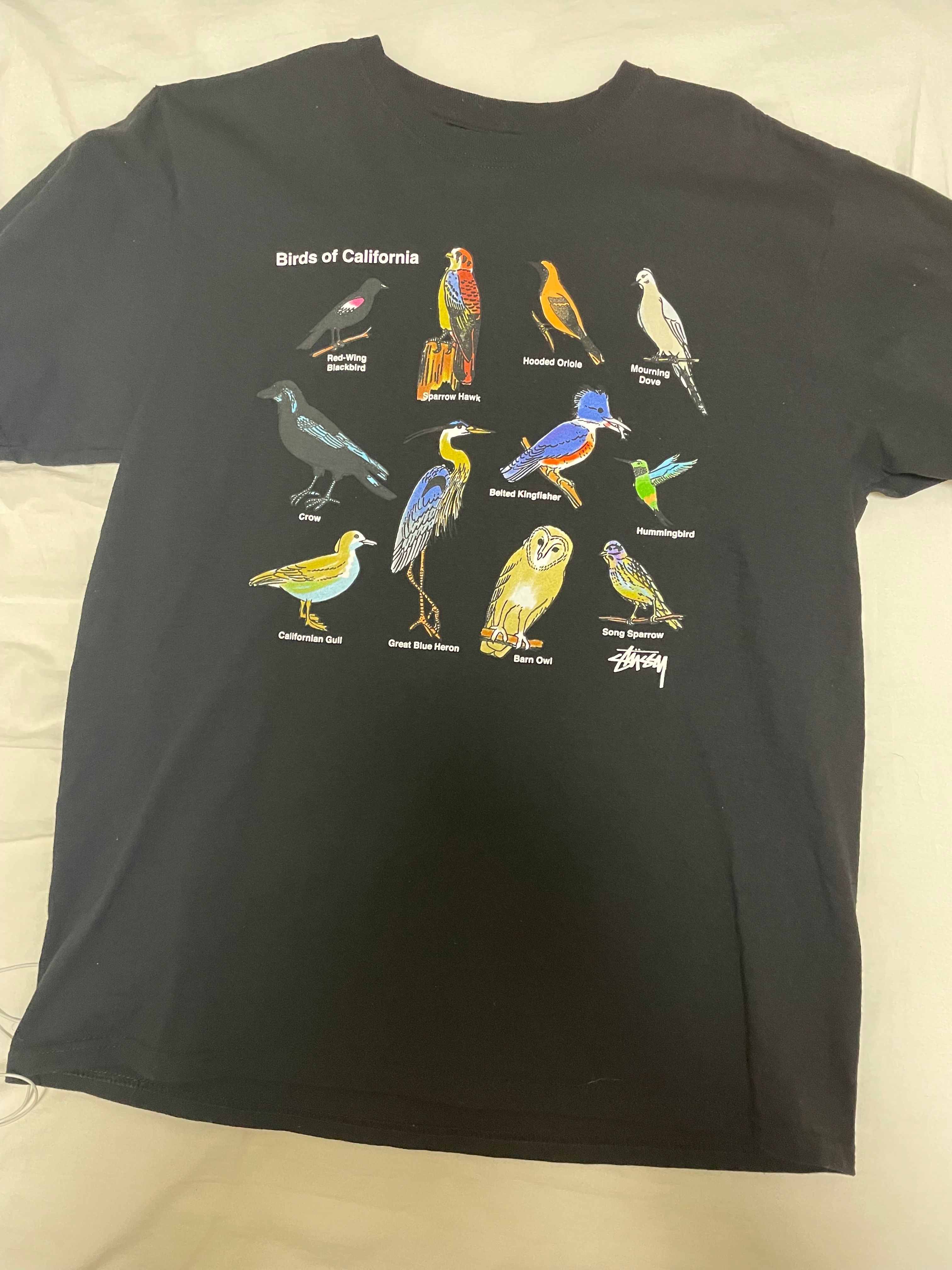 Stussy California Birds Tee "Black"