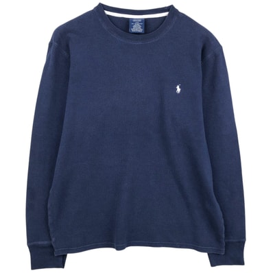 古着 ラルフローレン Ralph Lauren POLO RALPH LAUREN SLEEPWEAR サーマルロンT ワッフル メンズL相当/eaa654963
