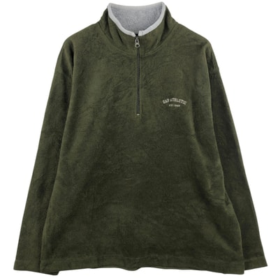 古着 90年代 ギャップ GAP オールドギャップ ハーフジップ フリースプルオーバー メンズXL相当 ヴィンテージ/eaa610481