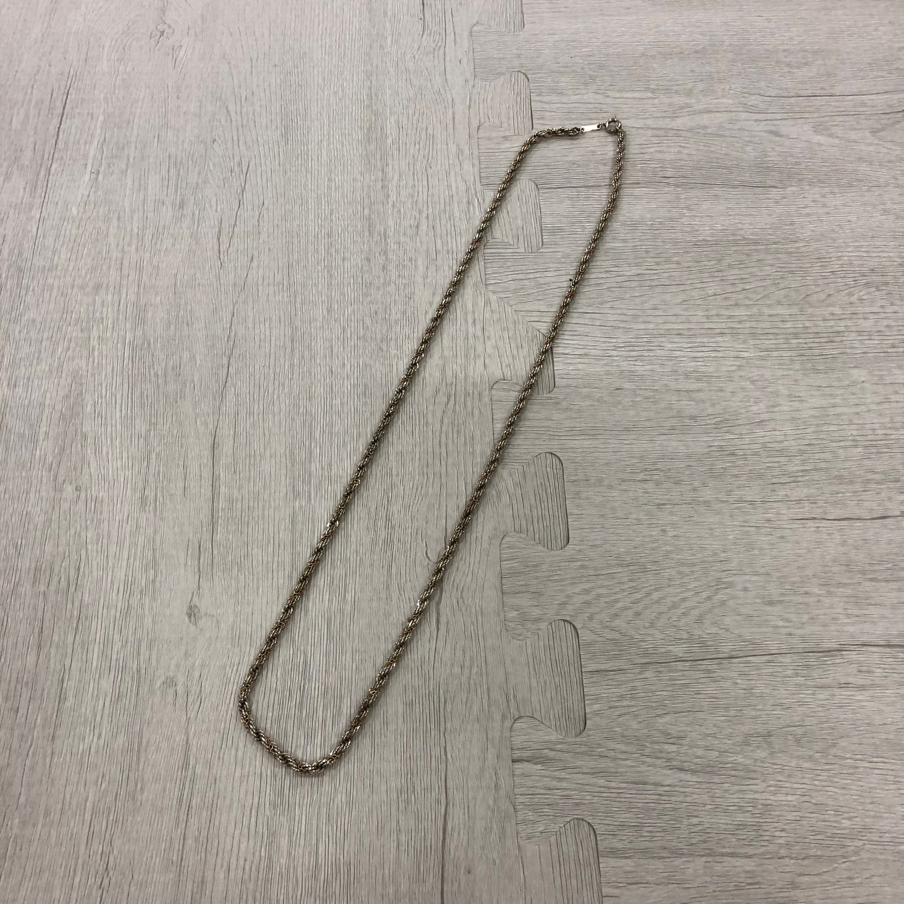 ティファニー SV×K スクリュー ネックレス