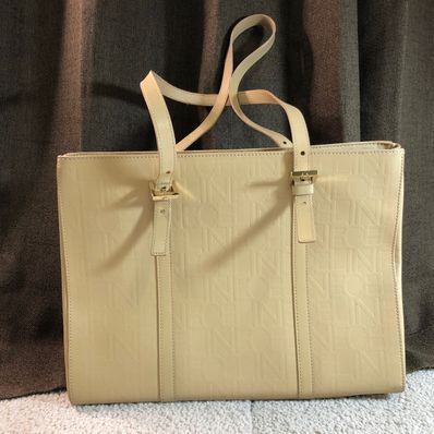 セリーヌ ショルダー トートロゴ ベージュ