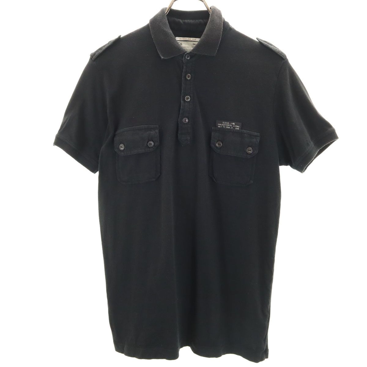 DIESEL ディーゼル 半袖 ポロシャツ S
