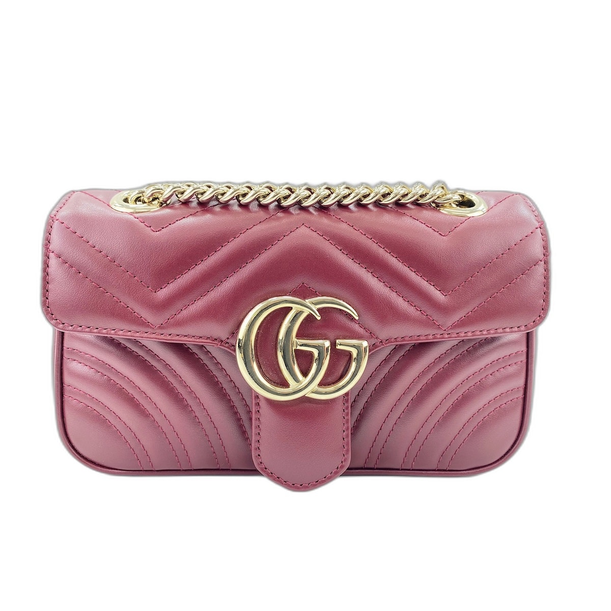グッチ GUCCI GGマーモント ショルダーバッグ【中古】