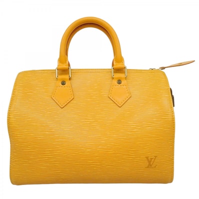 【6dd4612-h】ルイヴィトン ハンドバッグ エピ スピーディ25 M43019 ジョーヌ【中古】レディース