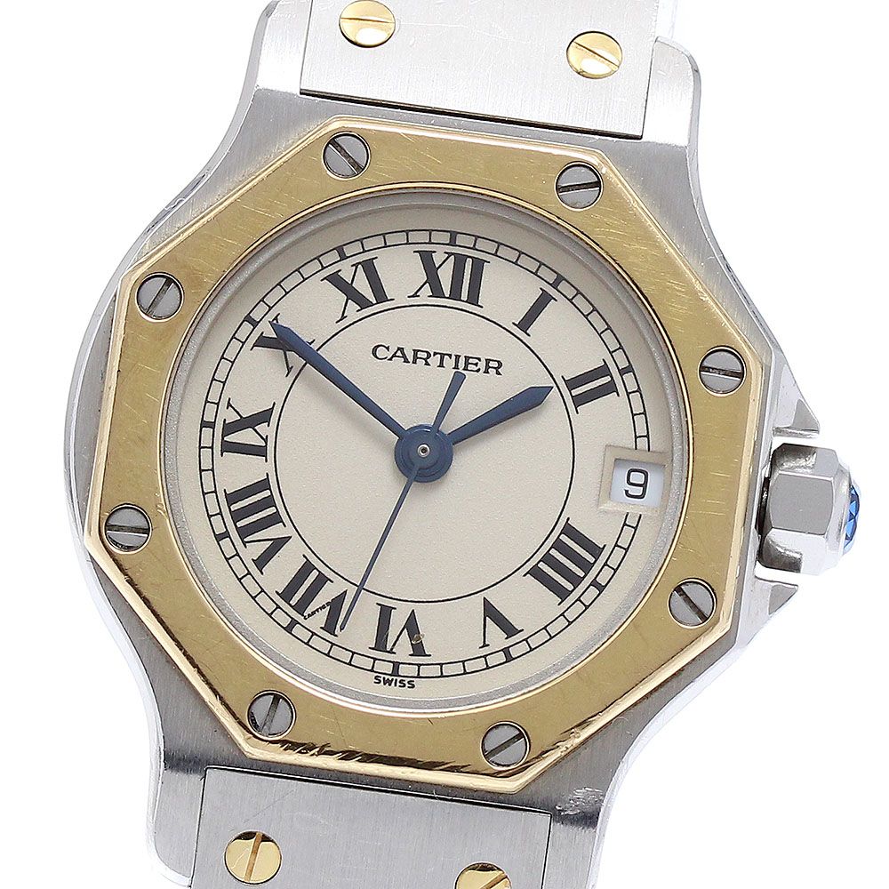 カルティエ サントスオクタゴンSM W2001683 レディース 【中古】