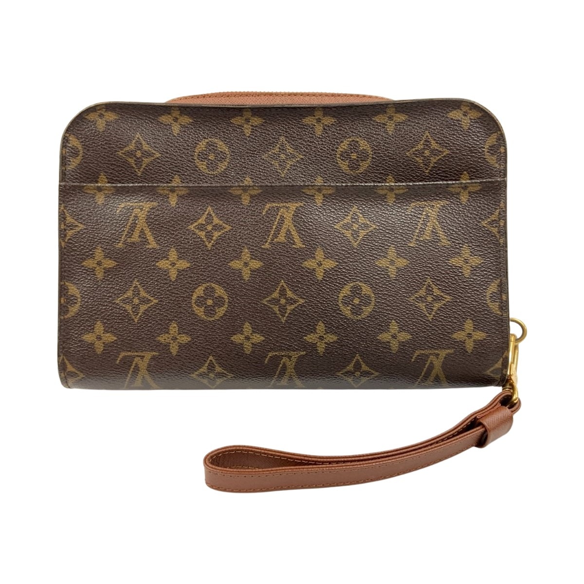 LOUIS VUITTON ルイヴィトン モノグラム オルセー セカンドバッグ M51790 ブラウン
