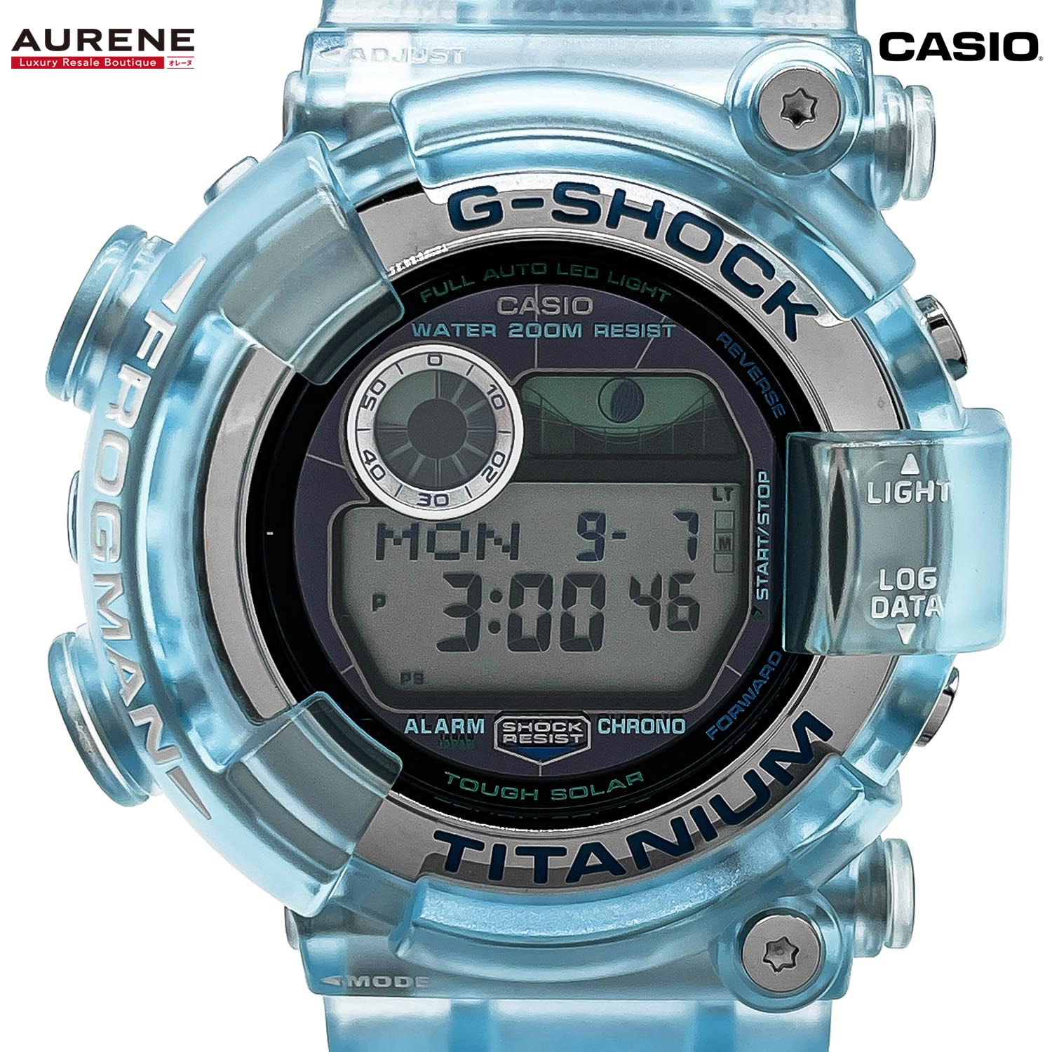 CASIO カシオ G-SHOCK フロッグマン  2026 ICERC Japan コラボモデル 腕時計
 GW-8202K-2JR ソーラー メンズ
 【中古】