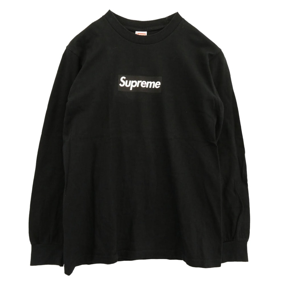 Supreme シュプリーム Tシャツ 20AW Box Logo L/S Tee ボックスロゴ ロングスリーブ Tシャツ ブラック系 S【中古】