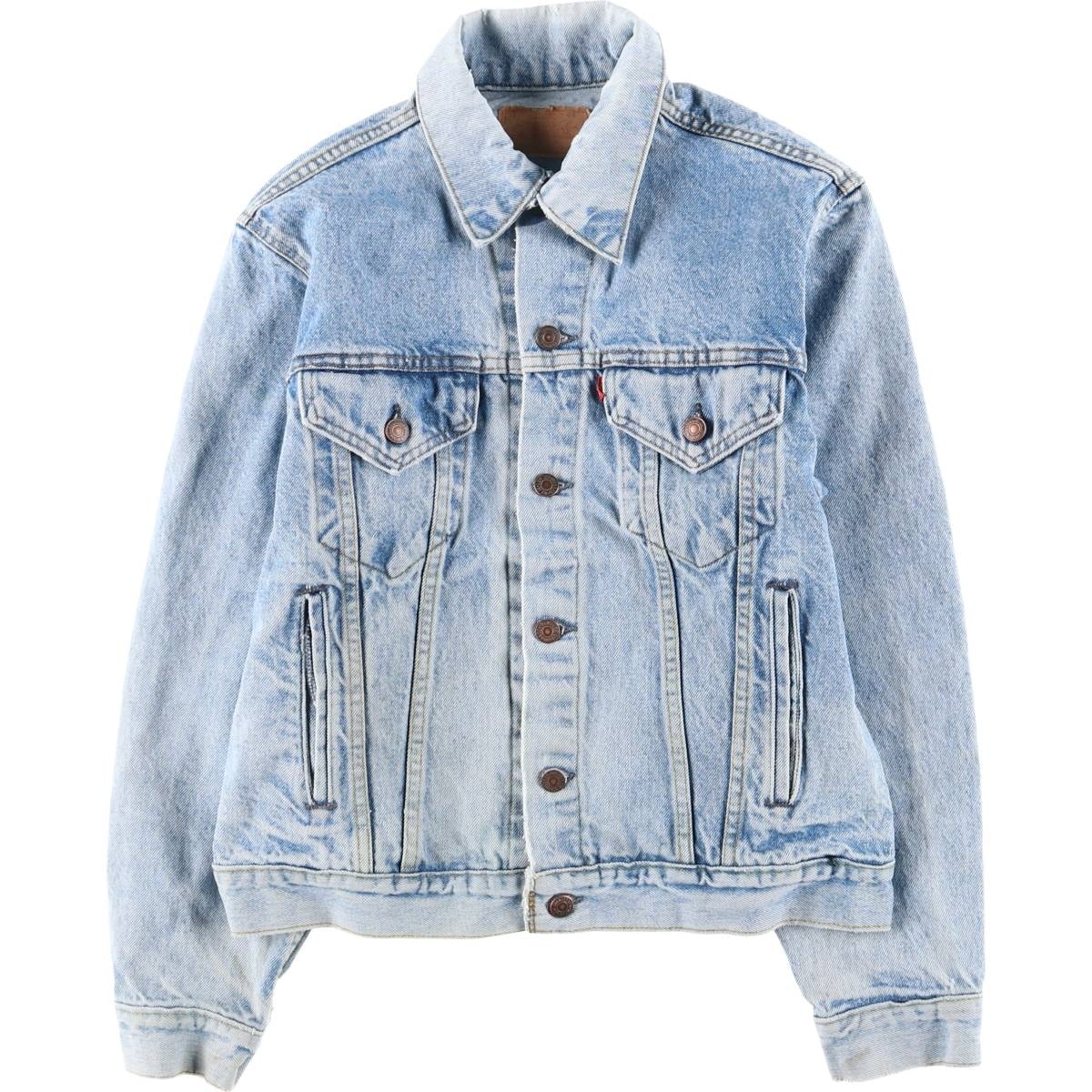 古着 リーバイス Levi's デニムジャケット Gジャン USA製 メンズM相当 ヴィンテージ/eaa613157