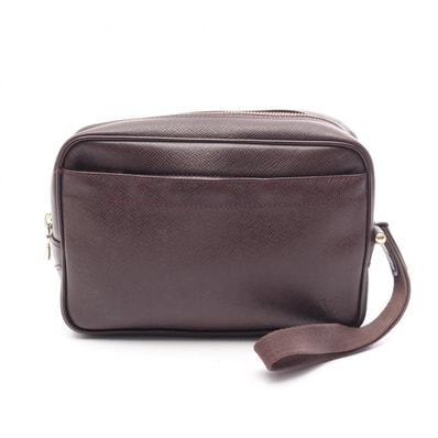 ルイ・ヴィトン LOUIS VUITTON カルガ タイガ アカジュー セカンドバッグ クラッチバッグ バッグ レザー ボルドー メンズ ボルドー系 M30816 【中古】