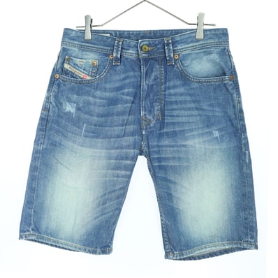 DIESEL ディーゼル デニムショートパンツ W29 ブルー