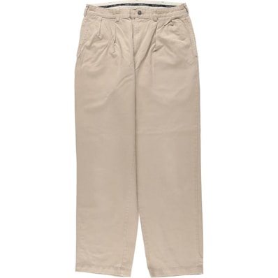 古着 ラルフローレン Ralph Lauren POLO RALPH LAUREN ツータック チノパンツ メンズw33相当/eaa524822