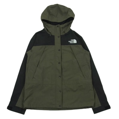 THE NORTH FACE ノースフェイス NPW61831 GORE-TEX Mountain Light Jacket ゴアテックス マウンテン ライト ジャケット パーカー ブラック系 グリーン系 XL【中古】
