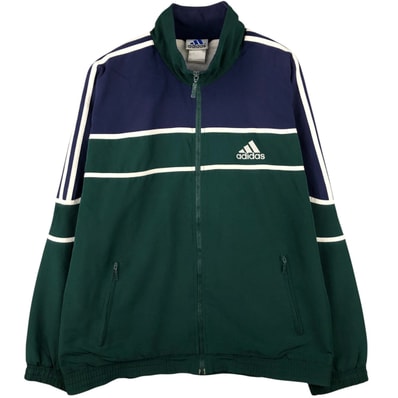 古着 90年代 アディダス adidas バックロゴ ジャージ トラックジャケット メンズM相当 ヴィンテージ/eaa588781