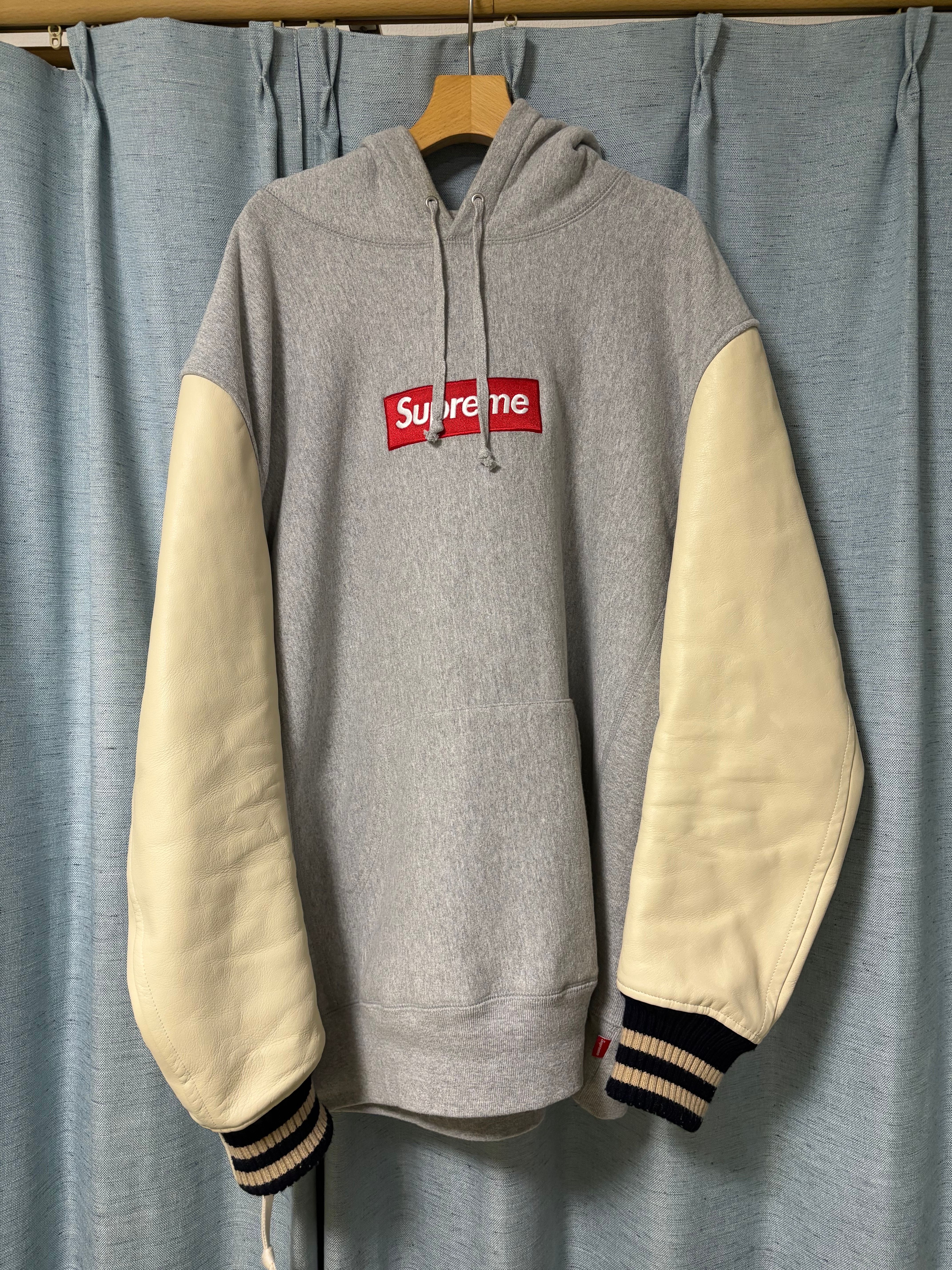 Supreme / JUNYA WATANABE COMME des GARÇONS MAN Box Logo Hoodie Customize "Grey"