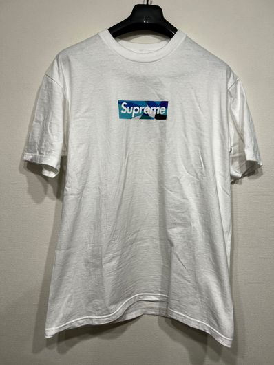 Supreme / Emilio Pucci® Box Logo Tee "White/Blue"