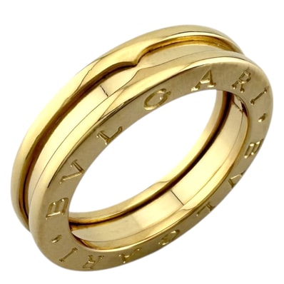 ブルガリ B-zero.1 ビーゼロワン 1バンド リング 指輪 12号 18金 K18イエローゴールド レディース BVLGARI 中古