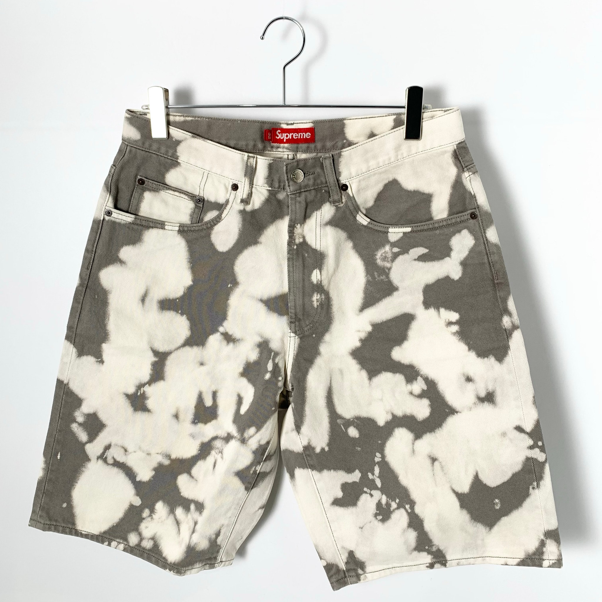 Supreme Baggy Denim Short (25SS) "Bleached"