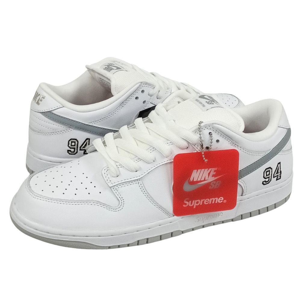 NIKE ナイキ × SUPREME 品番 HQ8487-100 SB DUNK LOW OG QS ダンク シューズ スニーカー US12=30cm 45144