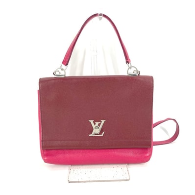 ルイヴィトン LOUIS VUITTON ロックミー2 バイカラー 2WAY ショルダーバッグ 斜め掛け ハンドバッグ レザー パープル