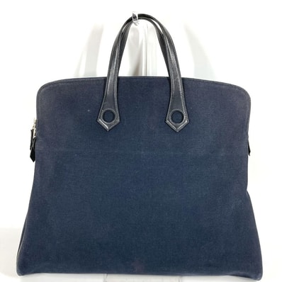 エルメス HERMES サックイブーGM サックイブー GM ビッグバッグ ボストンバッグ カバン トートバッグ ハンドバッグ レザー/キャンバス J□刻 ブラック
