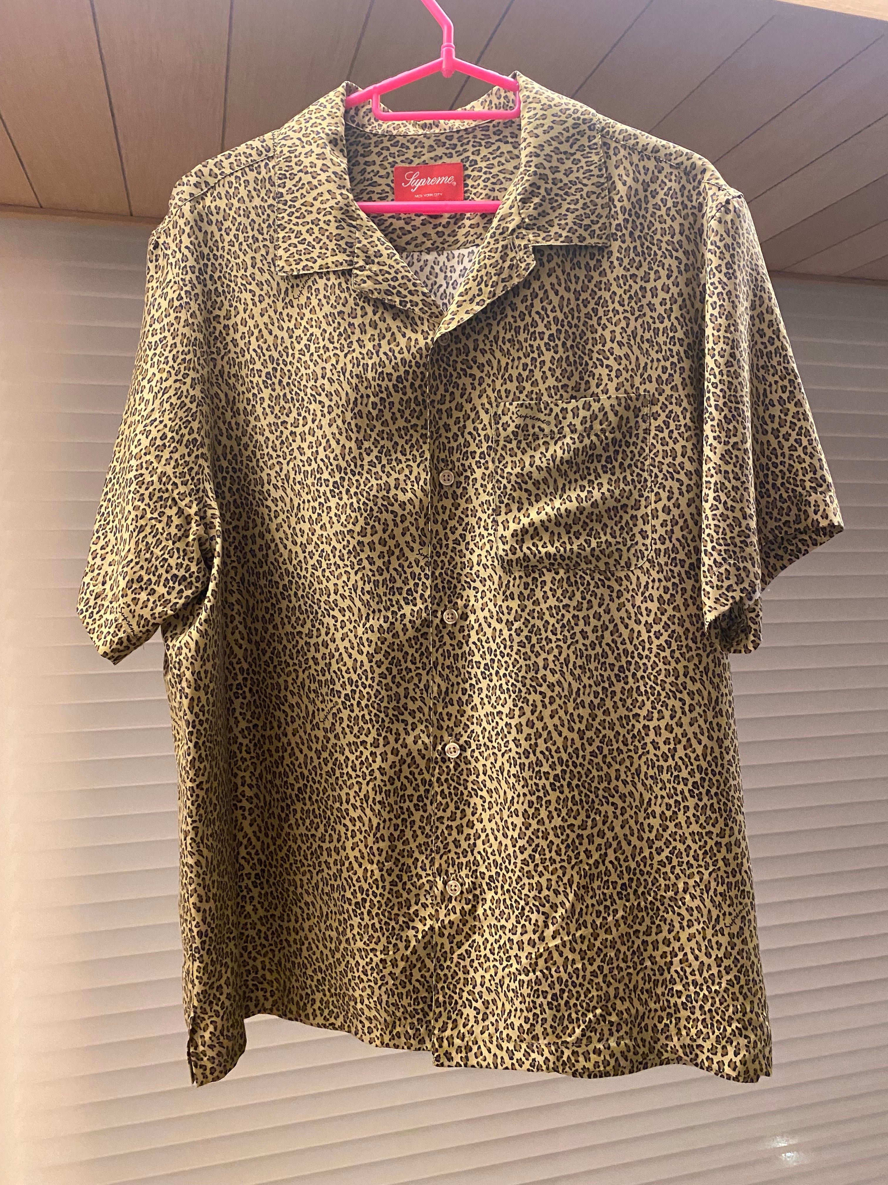 Supreme Leopard Silk S/S Shirt 