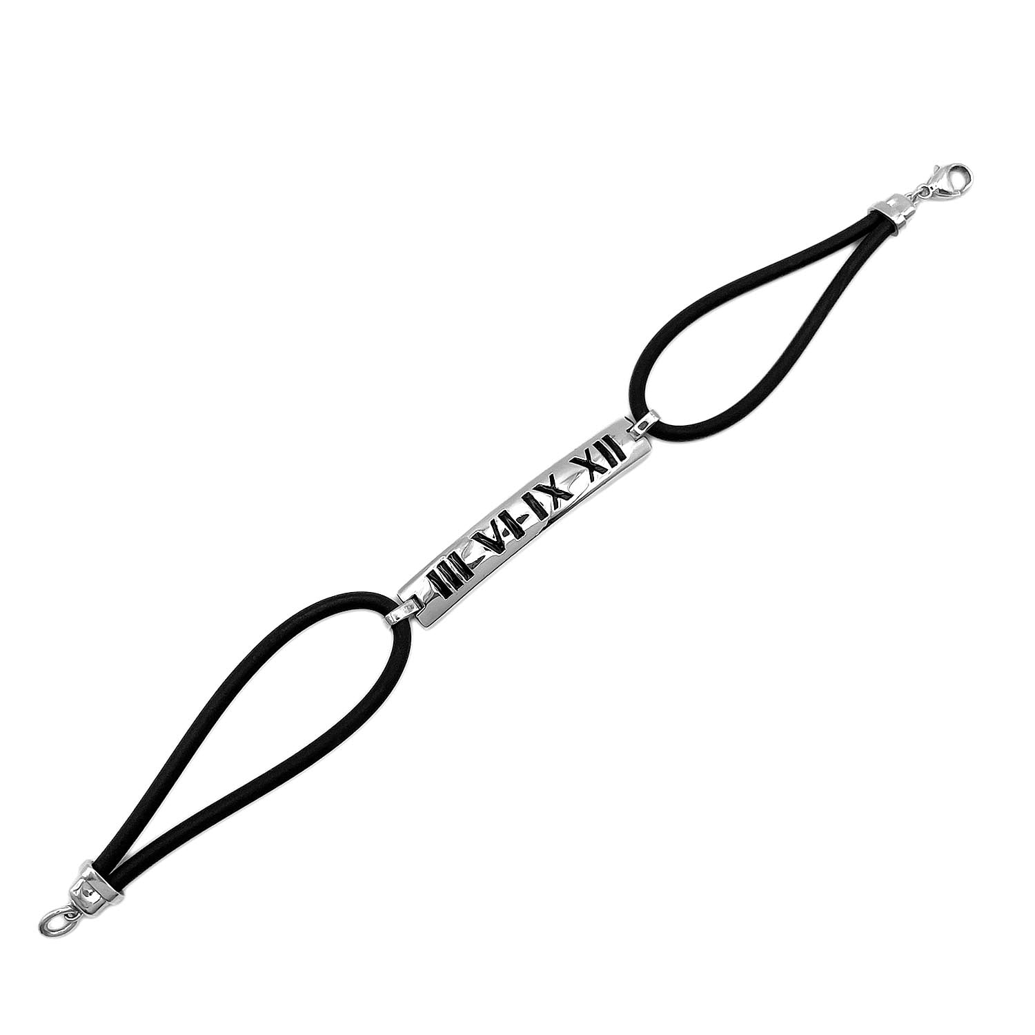 TIFFANY&Co. ティファニー アトラス ブレスレット
 SV925 ラバー シルバー 新品仕上済 レディース
 【中古】