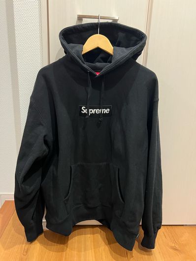 Supreme Box Logo Hooded Sweatshirt "Black" (21FW)