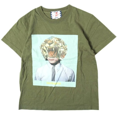 SON OF THE CHEESE サノバチーズ DEFENDER TEE moon patrol プリントTシャツ SC1810-TS32 S OLIVE 半袖 トップス g27307