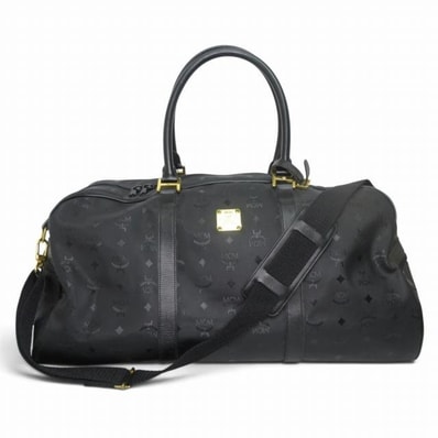 エムシーエム MCM 美品 ロゴグラム ヴィセトス柄 2WAY ボストンバッグ