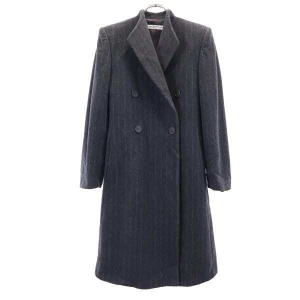 Emporio Armani エンポリオアルマーニ イタリア製 カシミヤブレンド コート 38 グレー