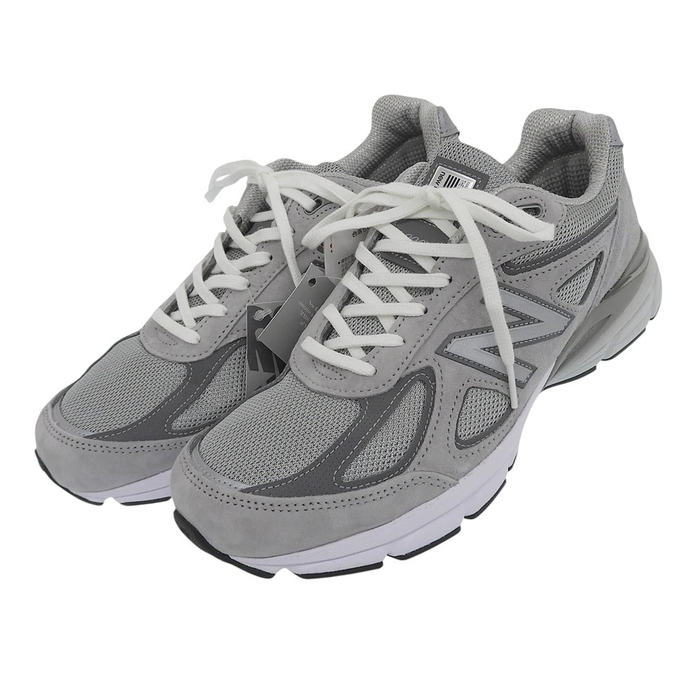 ニューバランス 未使用 Made in USA 990v4 Core スニーカー シューズ メンズ グレー 27cm U990GR4 9(US)