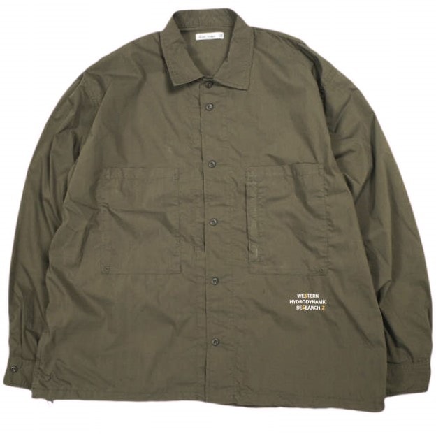 SSZ x Western Hydrodynamic Research エスエスズィー ウエスタンハイドロダイナミックリサーチ WHR 25AW SHAKA SHIRT オーバーサイズ シャカシャツ 11-11-1287-791 M BROWN BEAMS