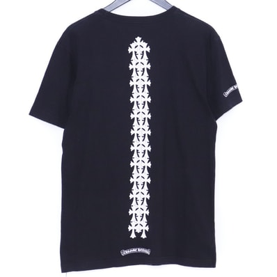 Chrome Hearts Cemetery Cross Tire Tracks T-Shirt "Black"