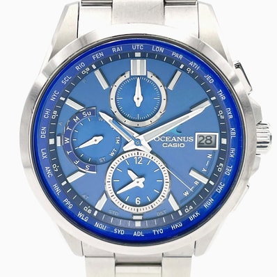 CASIO カシオ オシアナス 腕時計
0CW-T2600-2A2JF チタン メンズ
【中古】