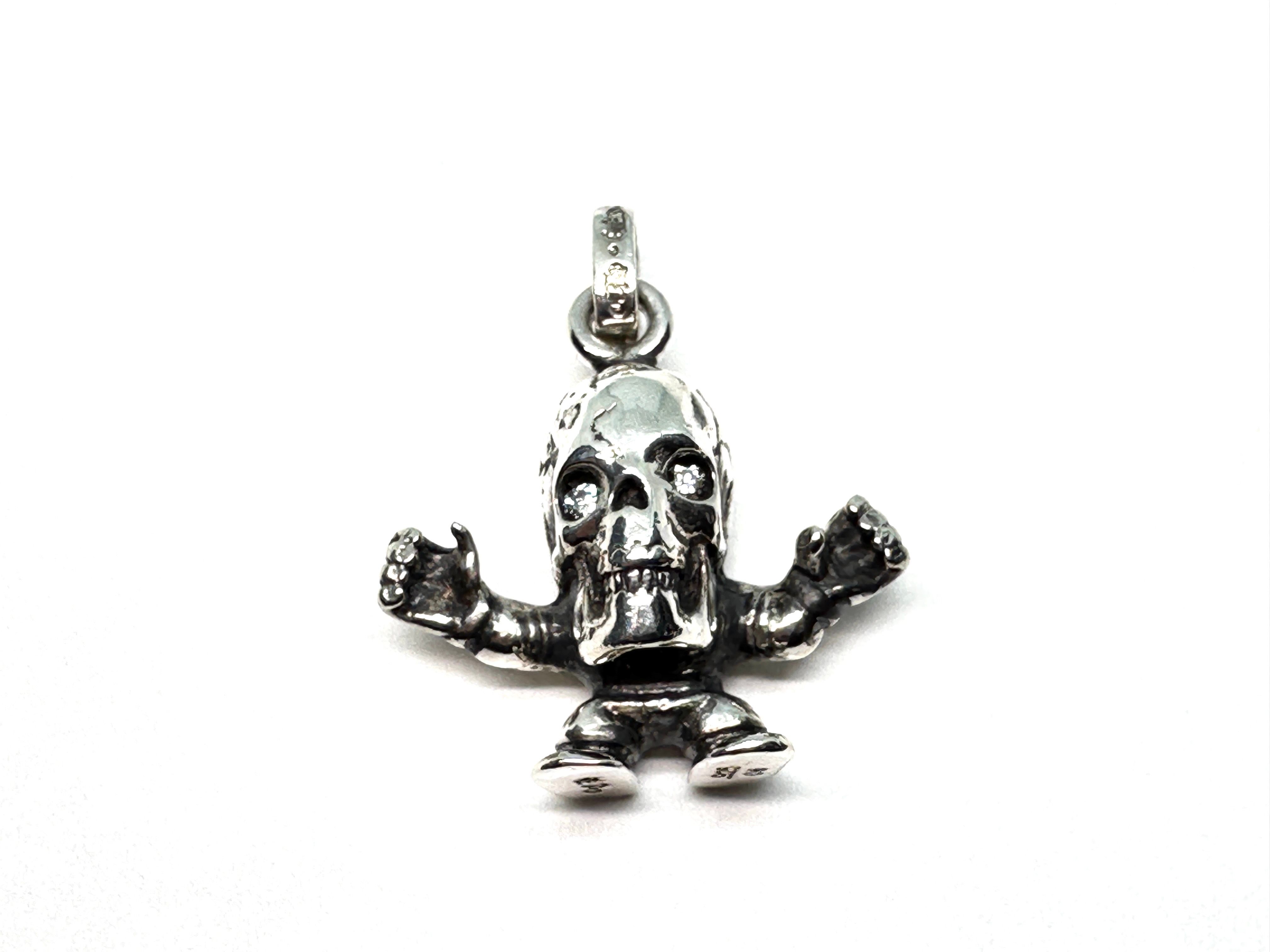 クロムハーツ フォティ ハリスティーター チャーム 2Pダイヤ