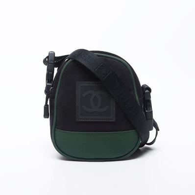 シャネル CHANEL 8番台 スポーツライン ココマーク ショルダーバッグ【中古】