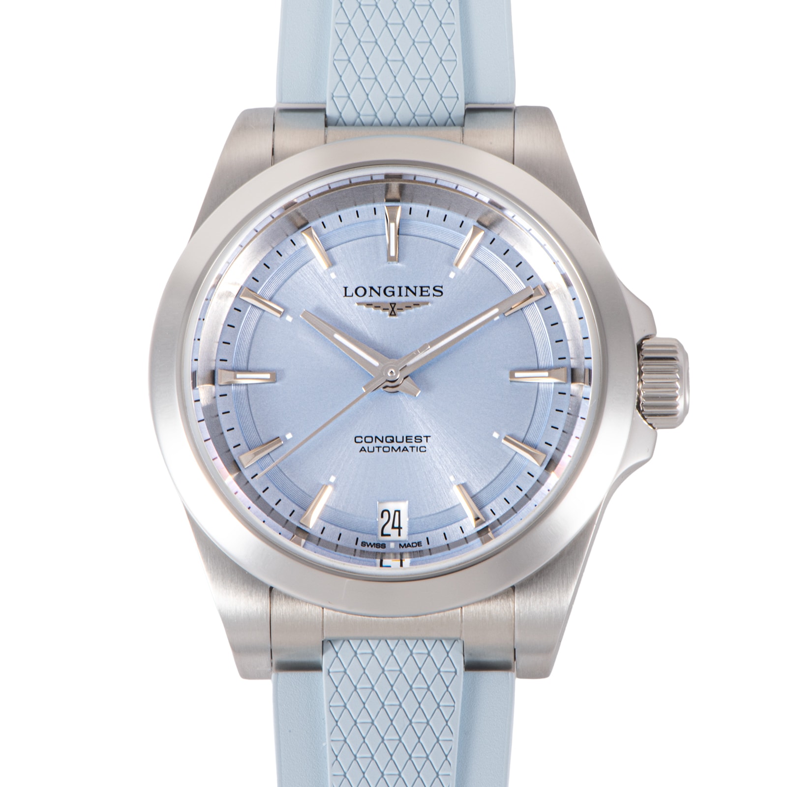 LONGINES ロンジン コンクエスト 34mm L3.430.4.92.9 保証書2026年 ステンレススチール【中古】