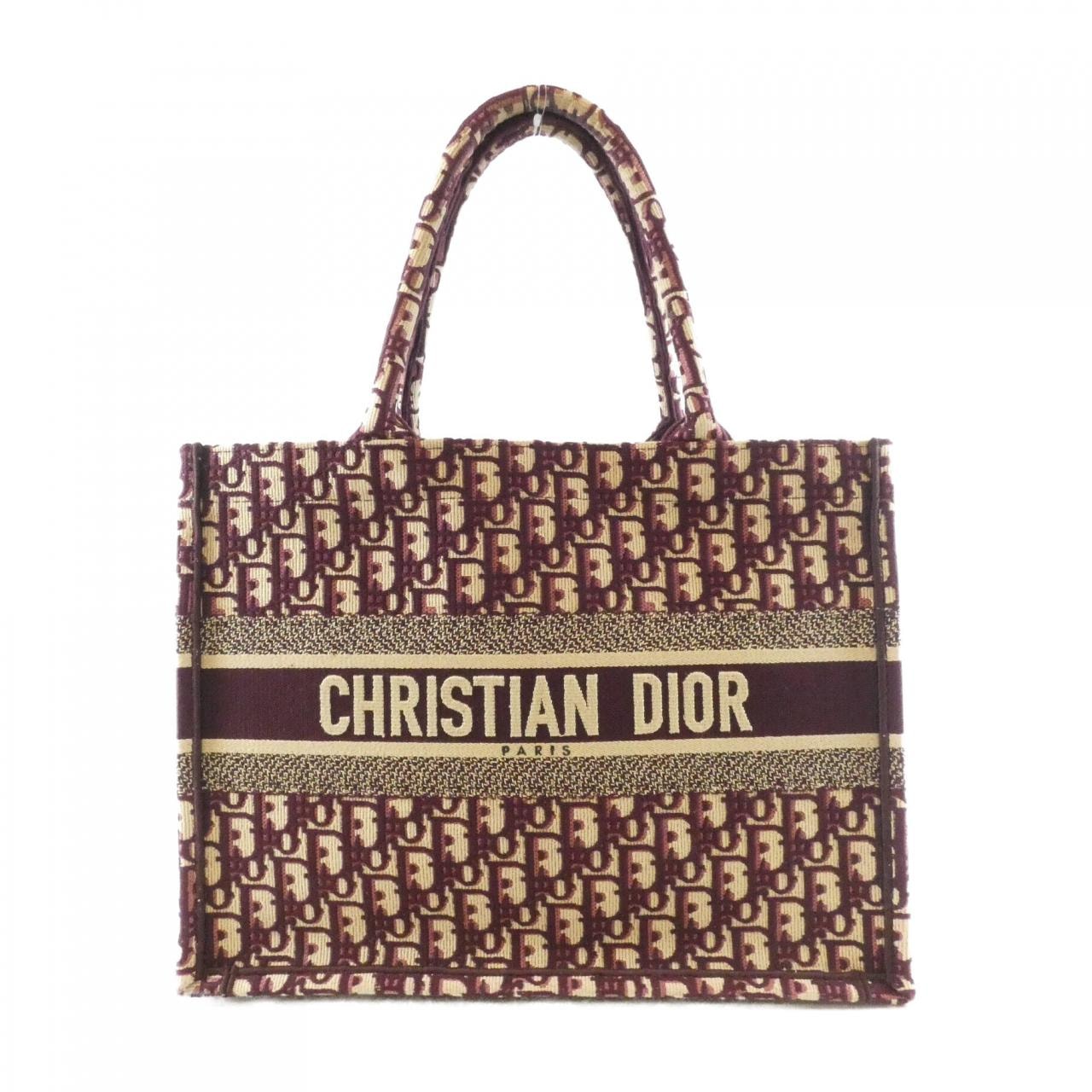 クリスチャンディオール DIOR OBLIQUE ディオール ブック トート ミディアム M1296ZRIW バッグ