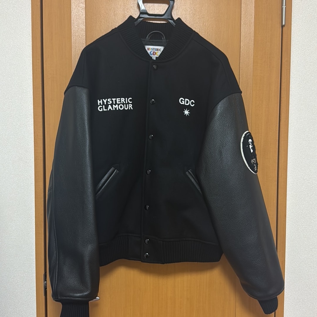HYSTERIC GLAMOUR x GDC Stadium Jumper "Black"