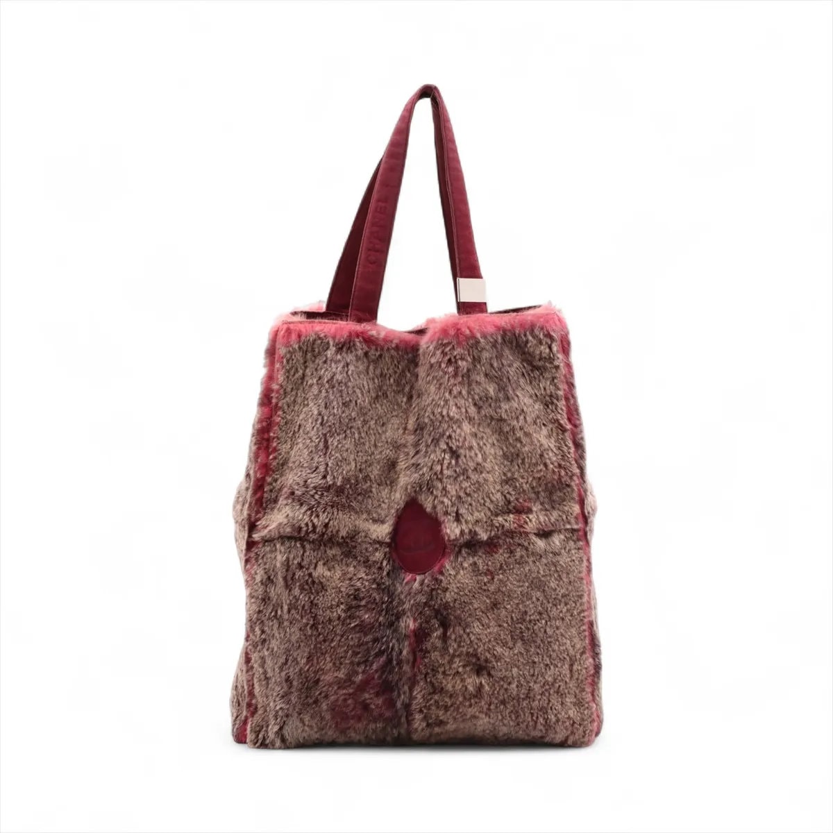 ■美品 シャネル ココマーク ラビット ファートート バッグ