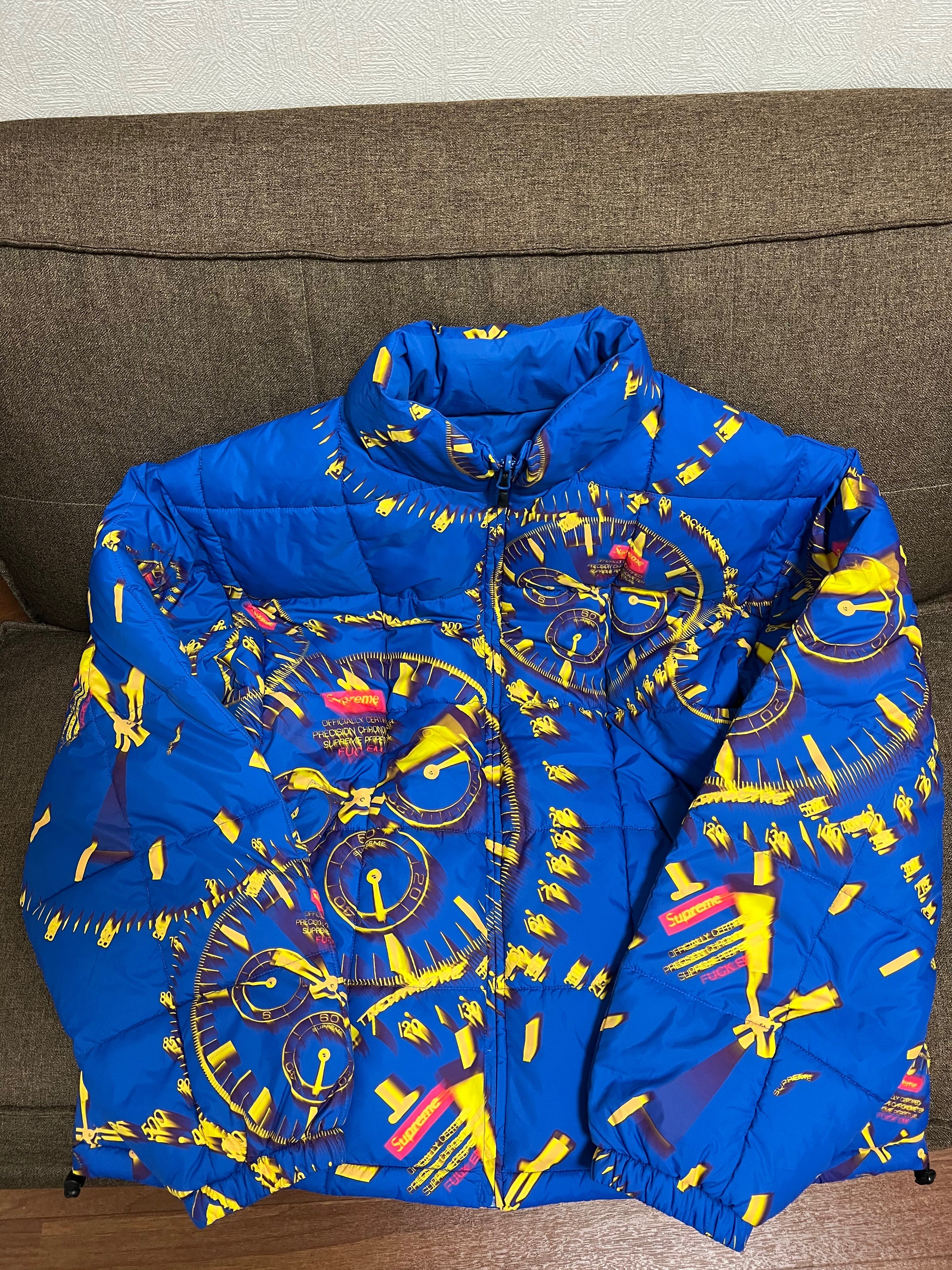 Supreme Watches Reversible Puffy Jacket 