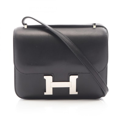 エルメス HERMES コンスタンス3 ミニ ショルダーバッグ バッグ ヴォースイフト ヴォースイフト A刻印(2017年製造) レディース ブラック系 061677CK 【中古】