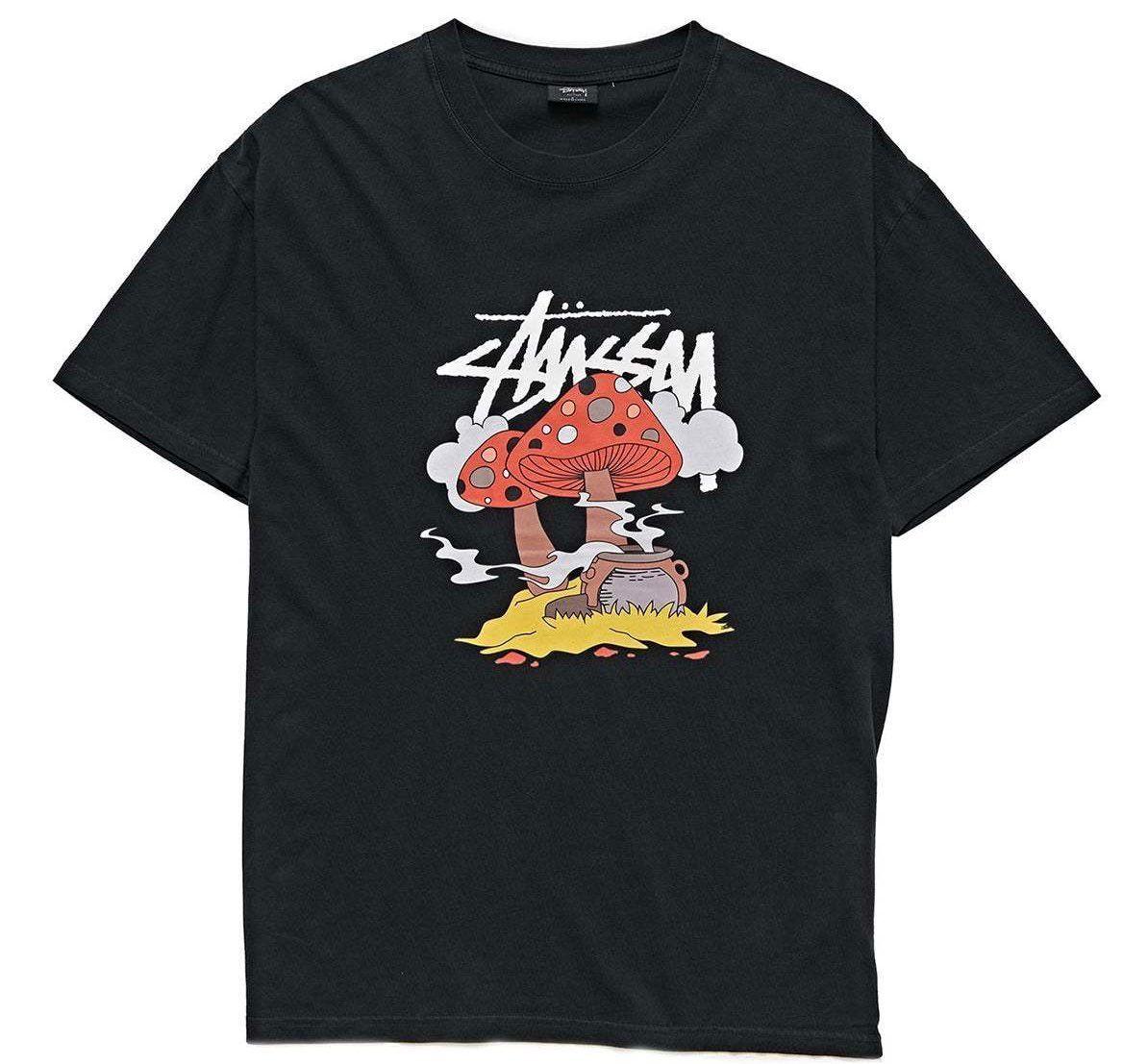 Stussy Something's Cookin' T-shirt "Black"