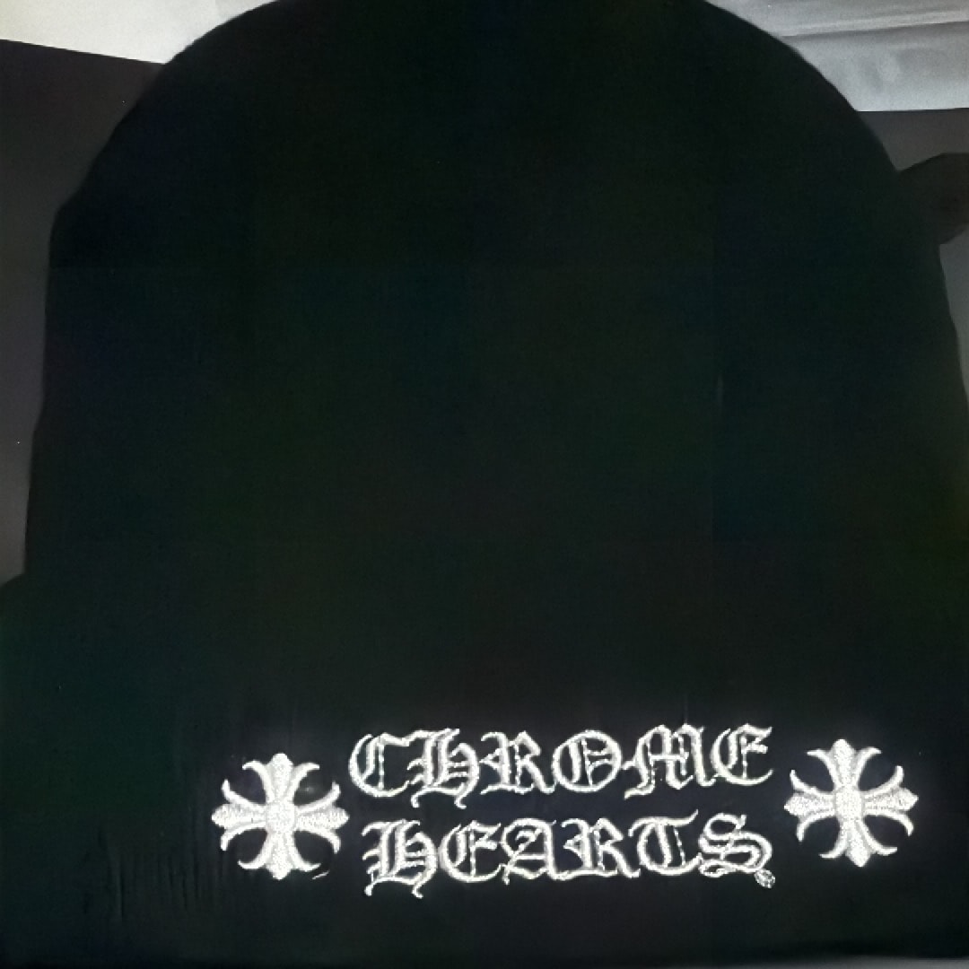 クロムハーツ ワッチキャップ CHプラス "ブラック"