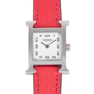 HERMES エルメス ミニHウォッチ HH1.110 ステンレススチール【中古】