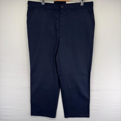 古着 レッドキャップ RED KAP パンツ チノパン スラックス ジッパー ジッパーフライ ワークパンツ w40 L30 ネイビー系 メンズ