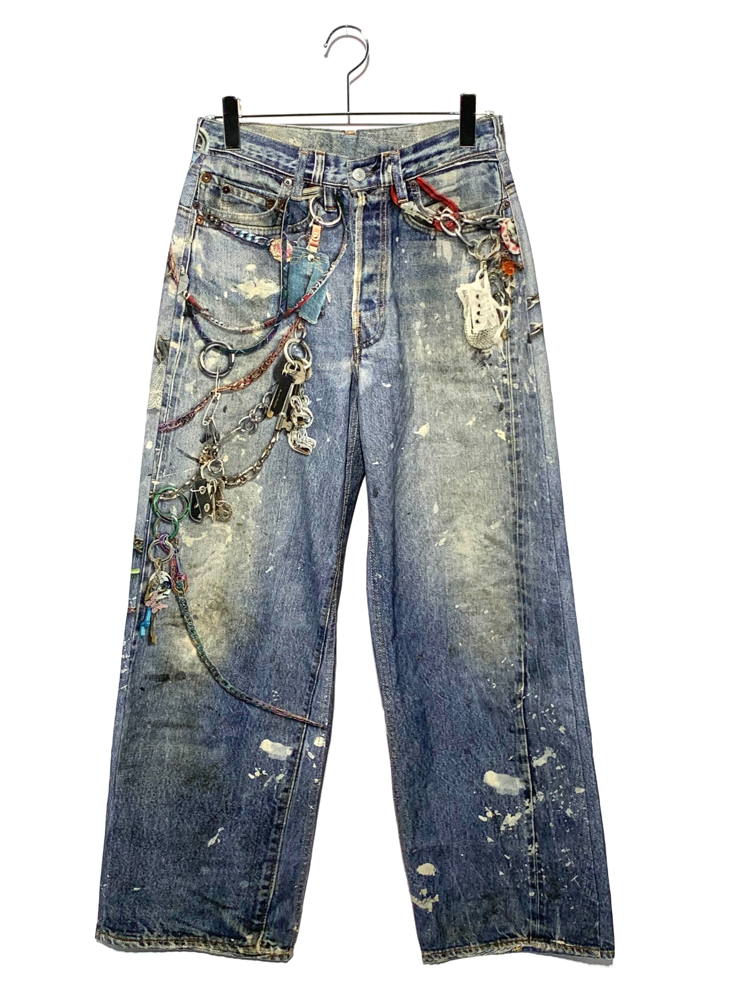 ACNE STUDIOS 24SS Loose Fit Trousers Indigo