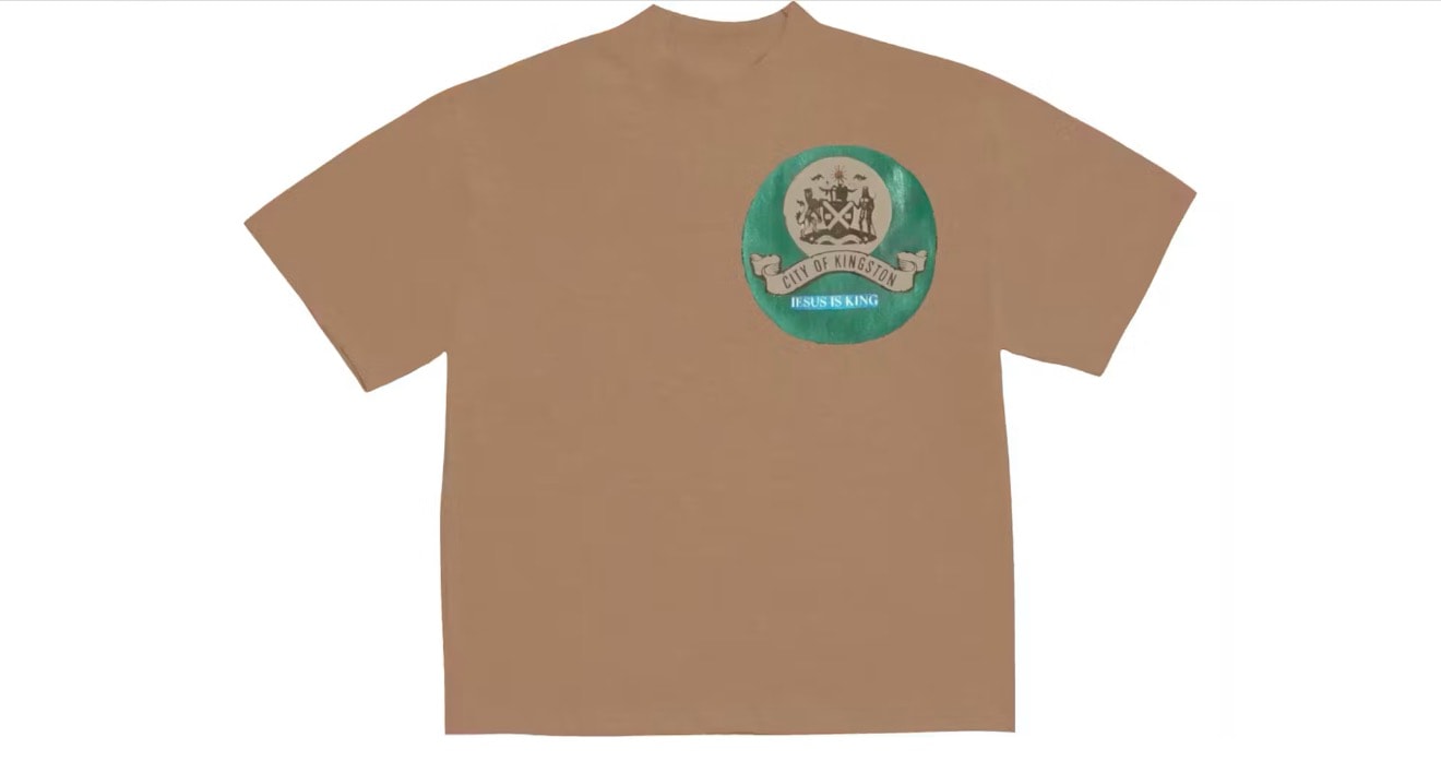 Kanye West Jesus Is King Jamaica Seal Tee